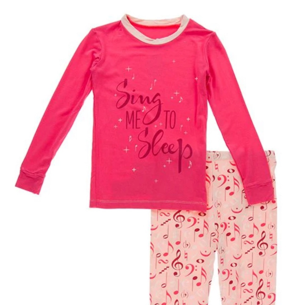 Kickee Pants Sing Me to Sleep PJs Size 8